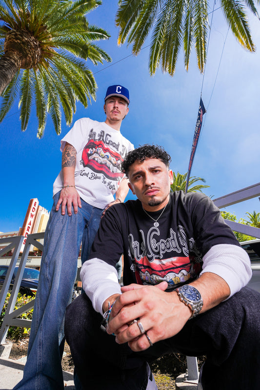 God Bless The Hustler Tee - White