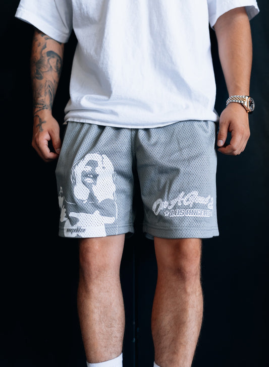 The World Is Yours - Grey Shorts