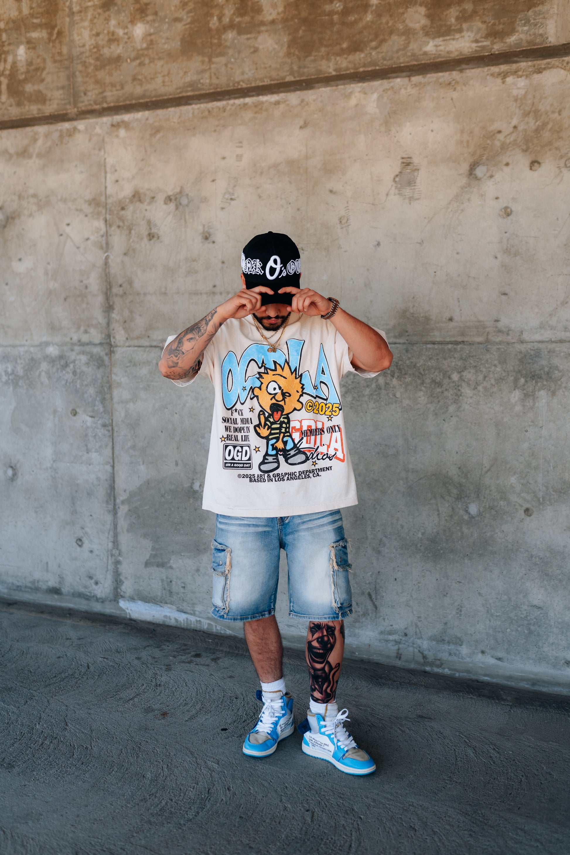 F*** Social Media Tee - Cream