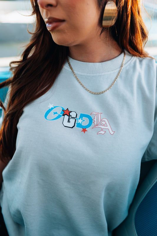 OGD Star Tee - Ice Grey
