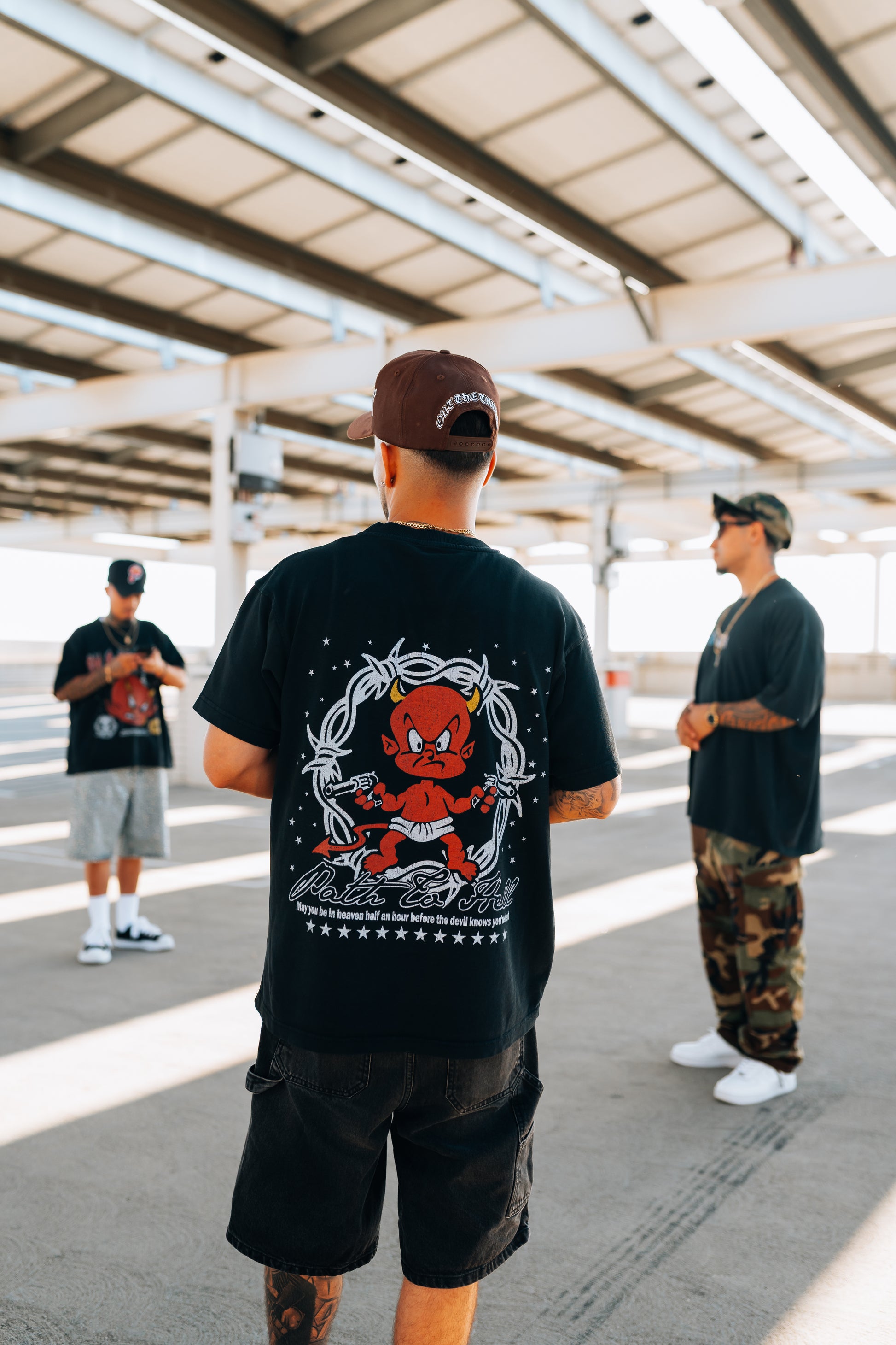 Barbed Up Tee - Black