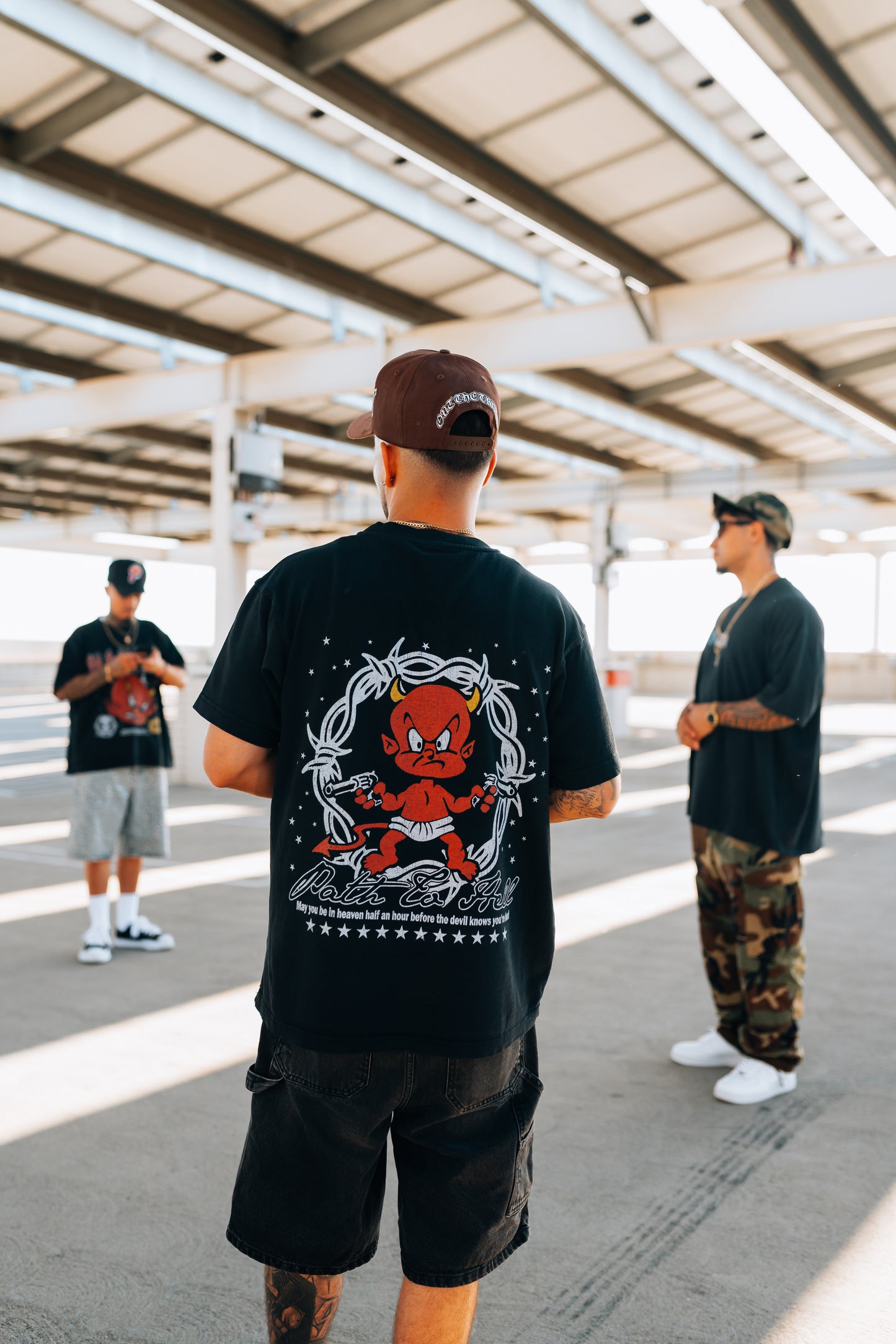 Barbed Up Tee - Black