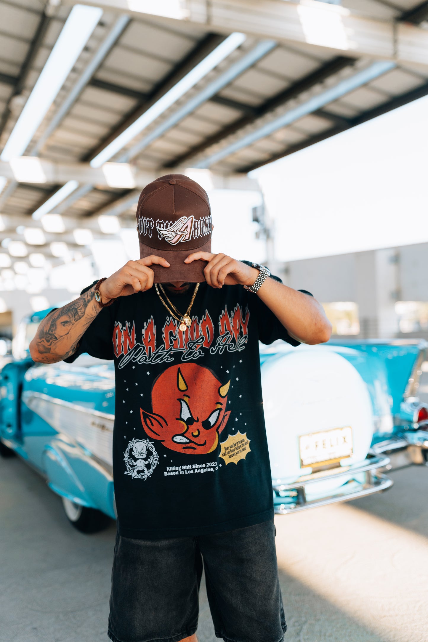 Barbed Up Tee - Black
