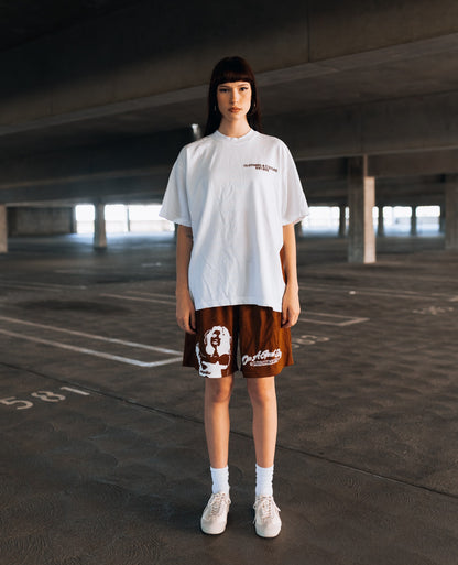 The World Is Yours - Brown Shorts